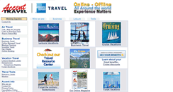 Desktop Screenshot of accent-travel.com